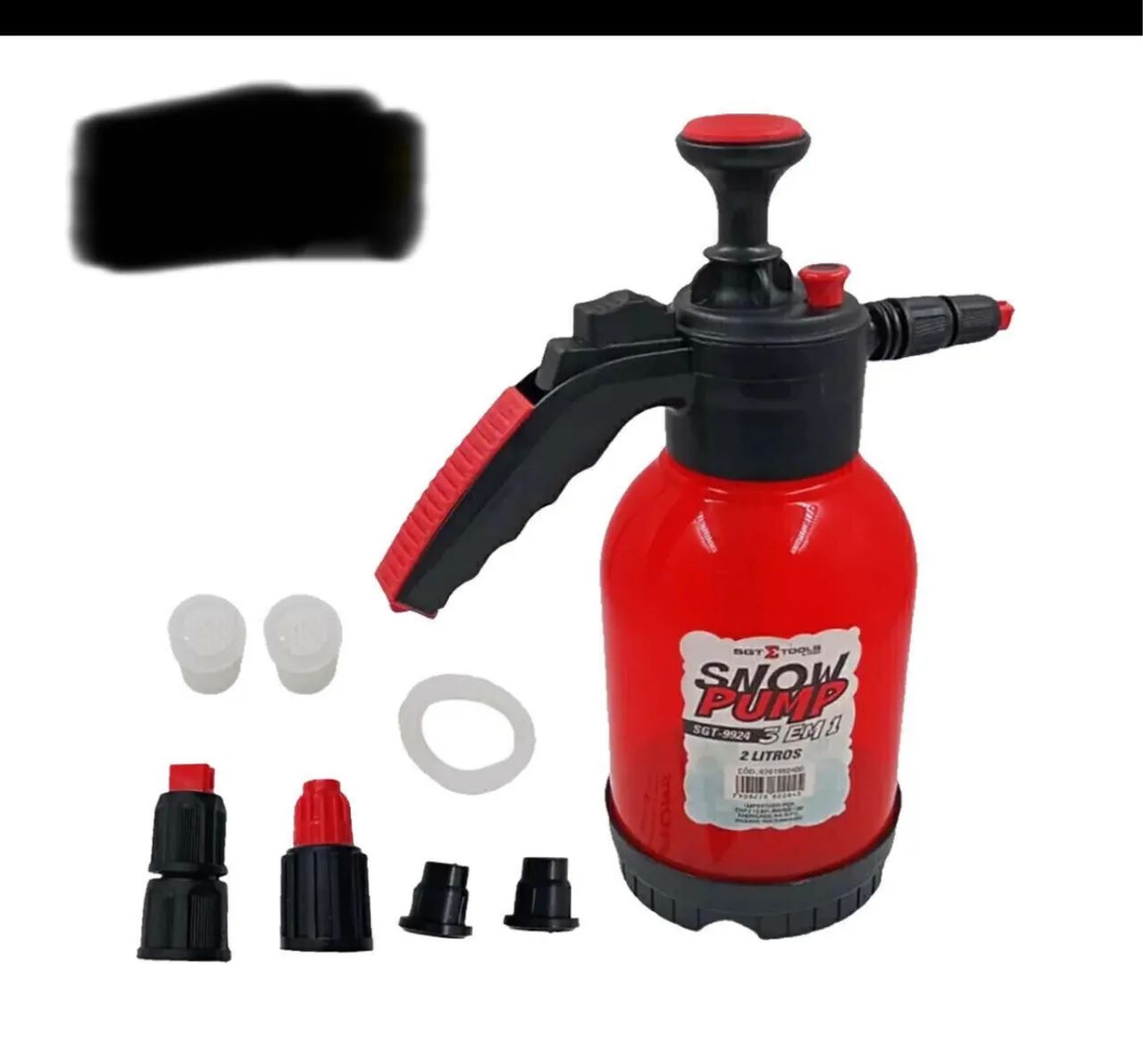 Snow Foam Manual  faz espuma 3 em 1 vai com três bicos  - Foto 2