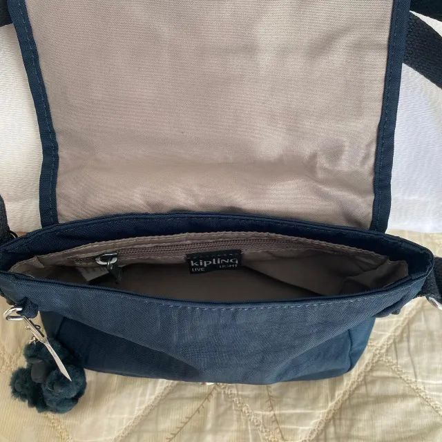 Bolsa Kipling Azul Pequena - Tiracolo - ORIGINAL - Foto 4