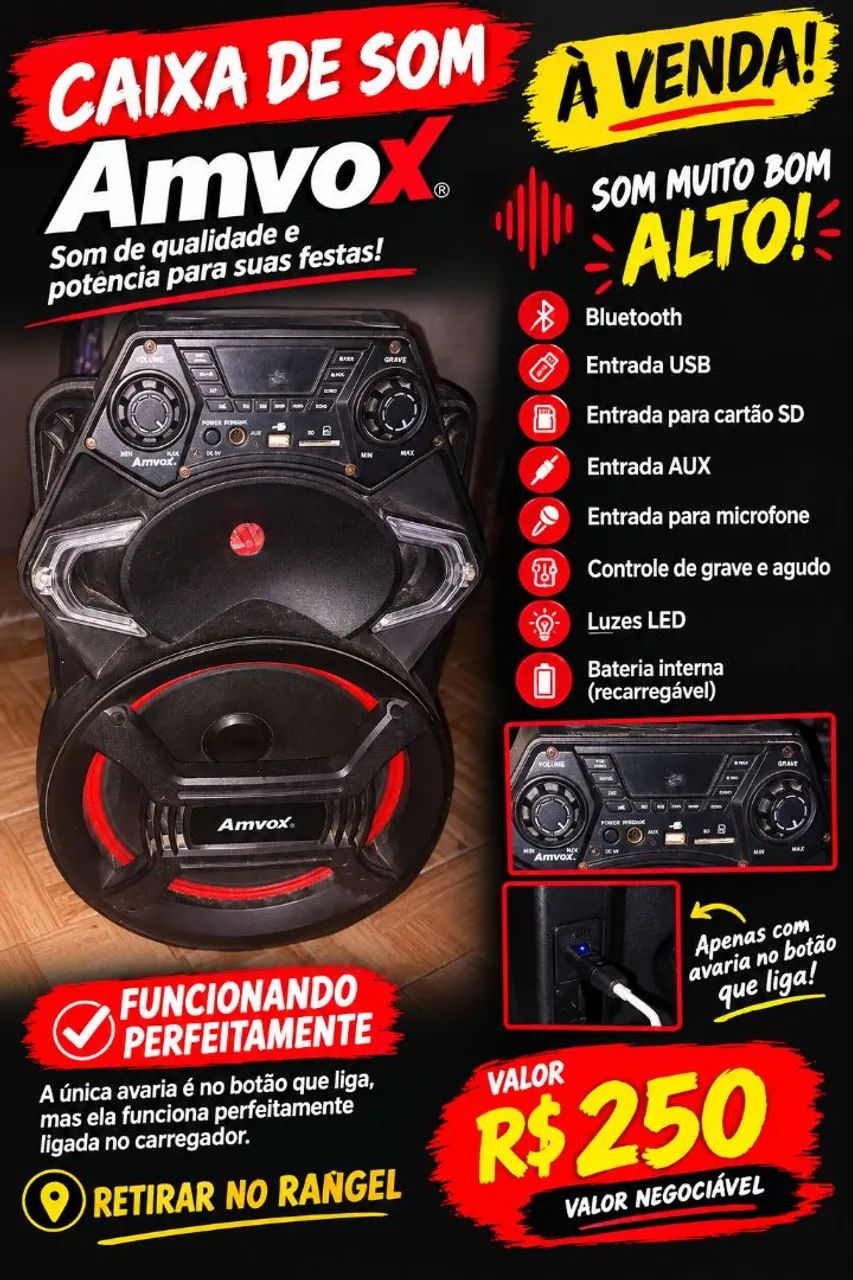 Vendo caixa de som 