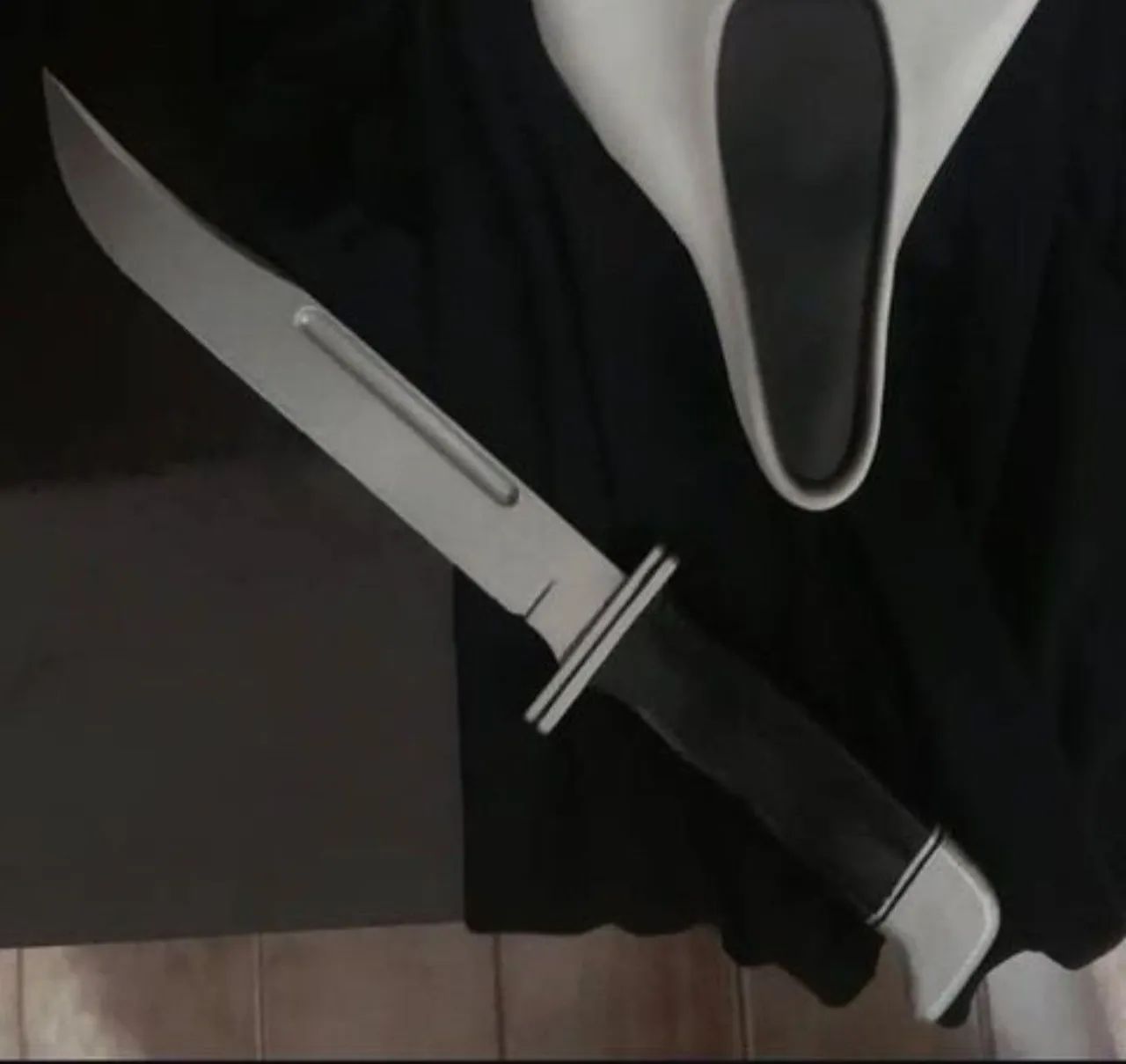 Cosplay ghostface completo + faca - Foto 4