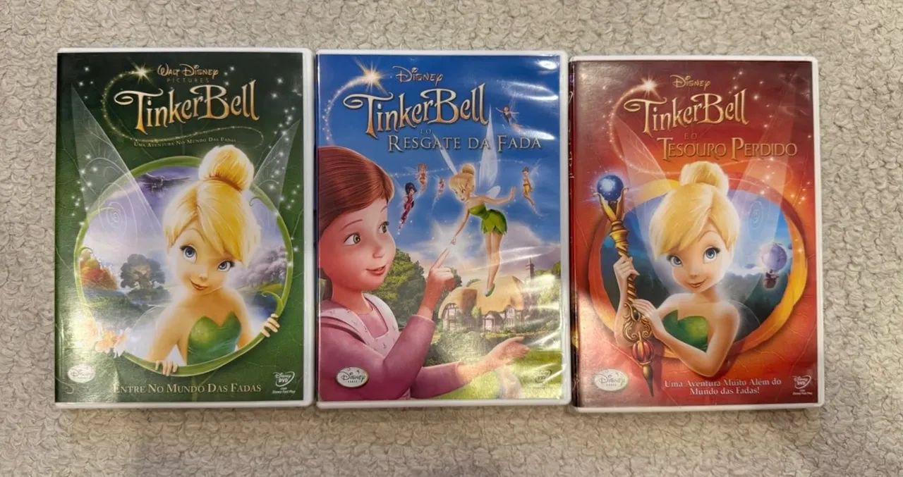 Lote DVD Tinkerbell