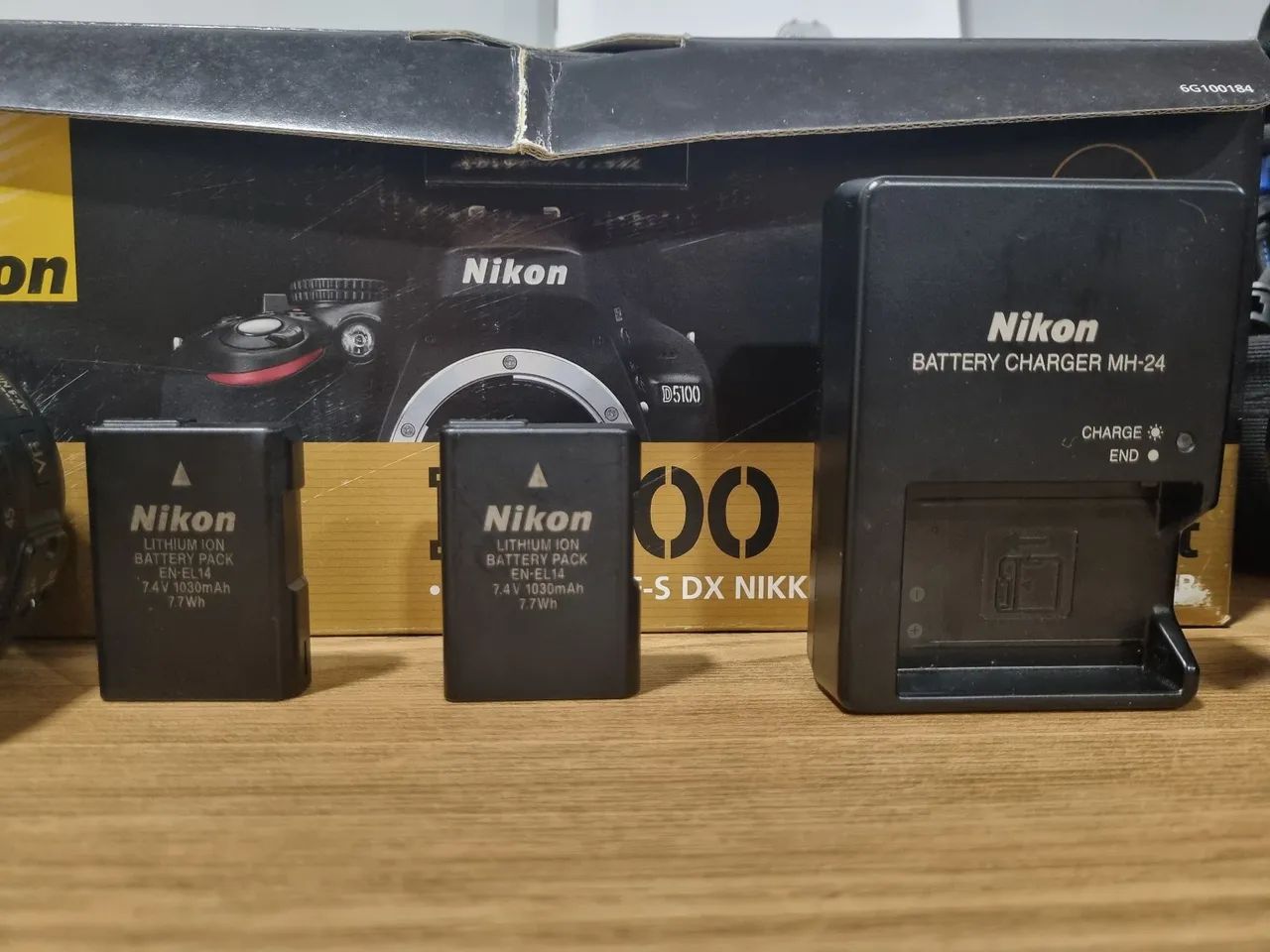 Nikon D5100 com lente 18-55mm e acessórios  - Foto 4