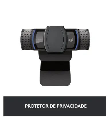 Webcam Full Hd Logitech C920s Com Microfone Embutido, Proteção De Privacidade, Widescreen  - Foto 4