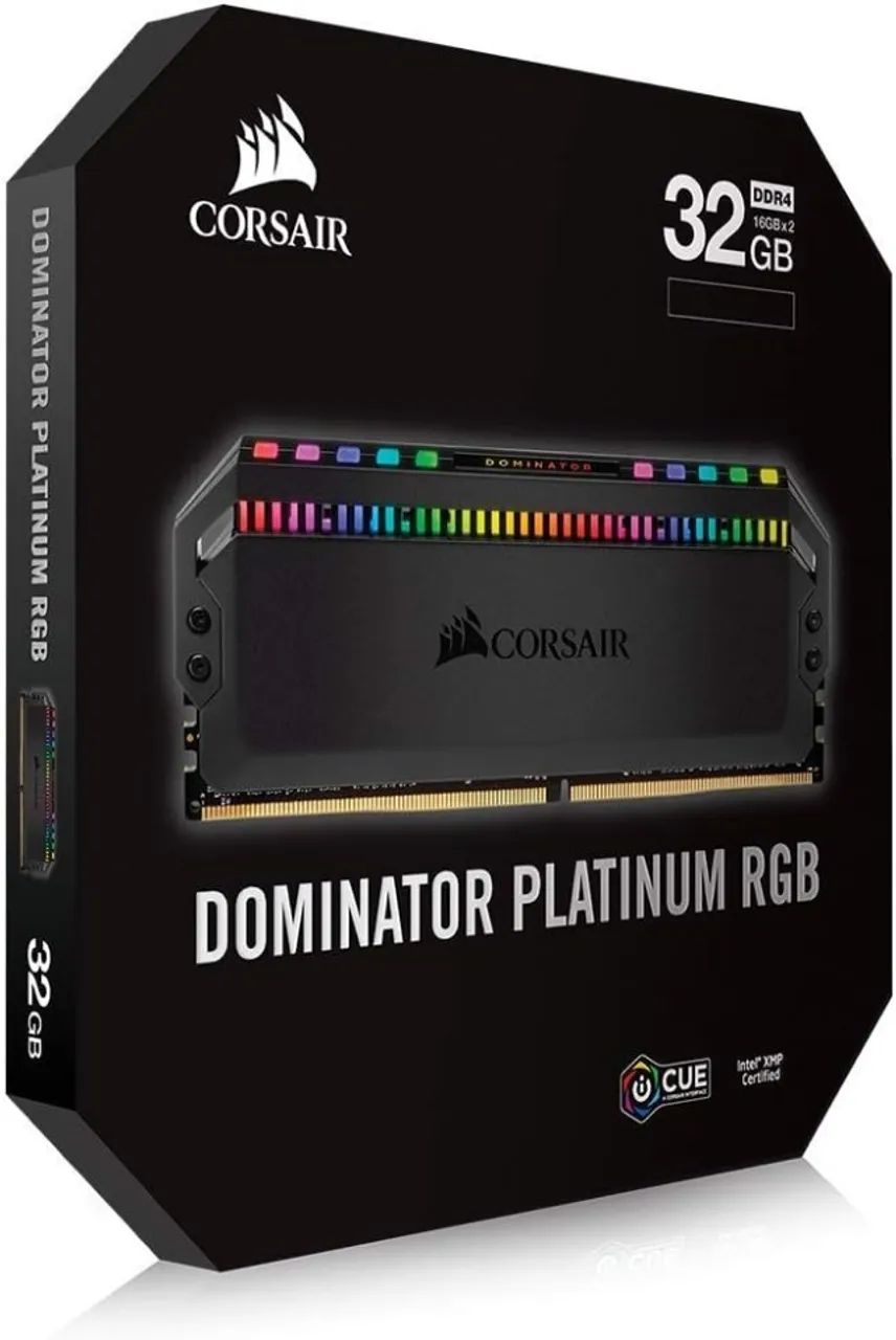 Memoria Corsair 32GB (2x16GB) DDR4 3600MHz C16 Dominator Platinum