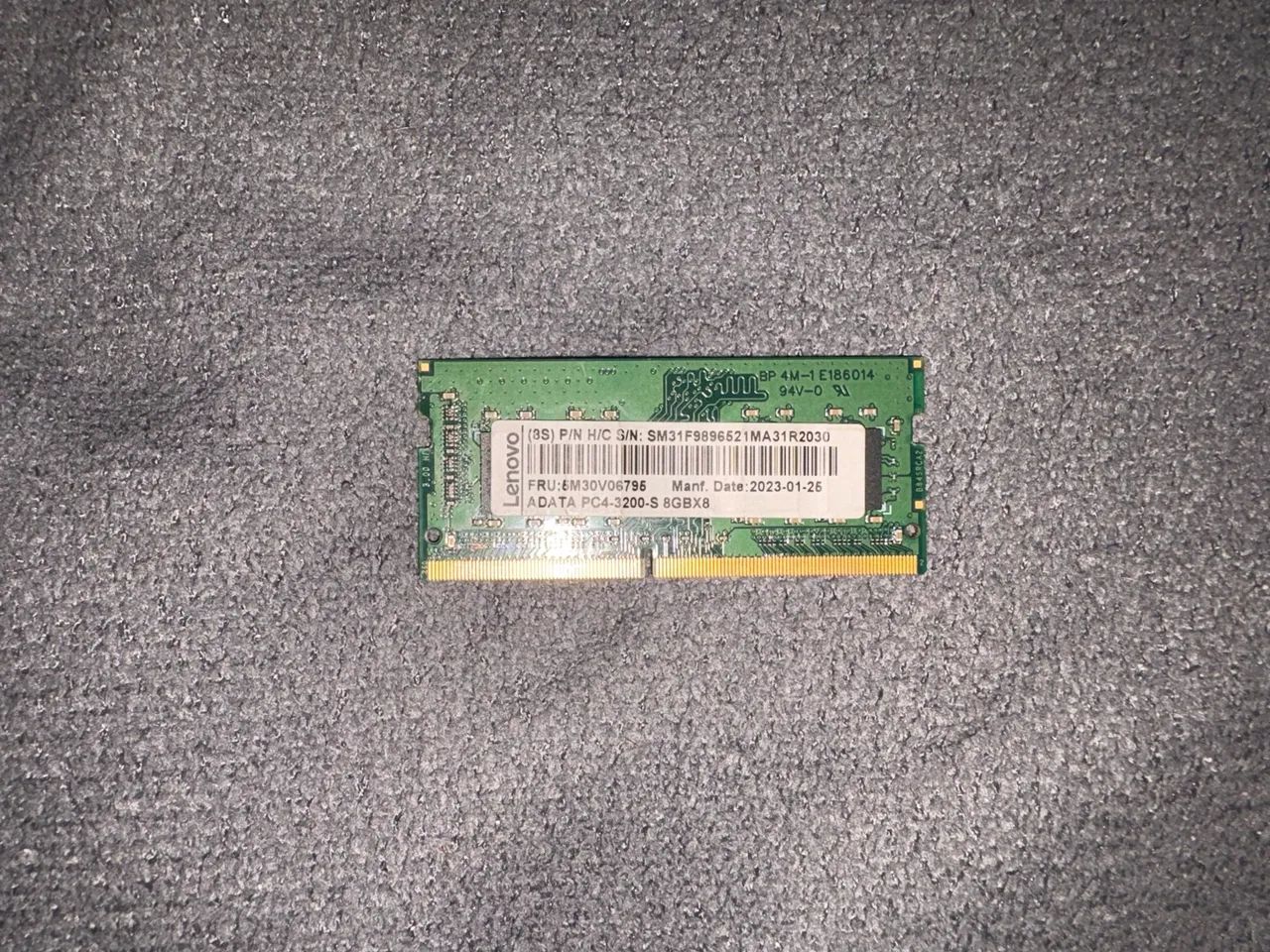 Memória RAM adata 8gb  ddr4 2600mhz pra notebook