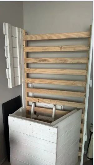 Cama infantil de madeira maciça  - Foto 2