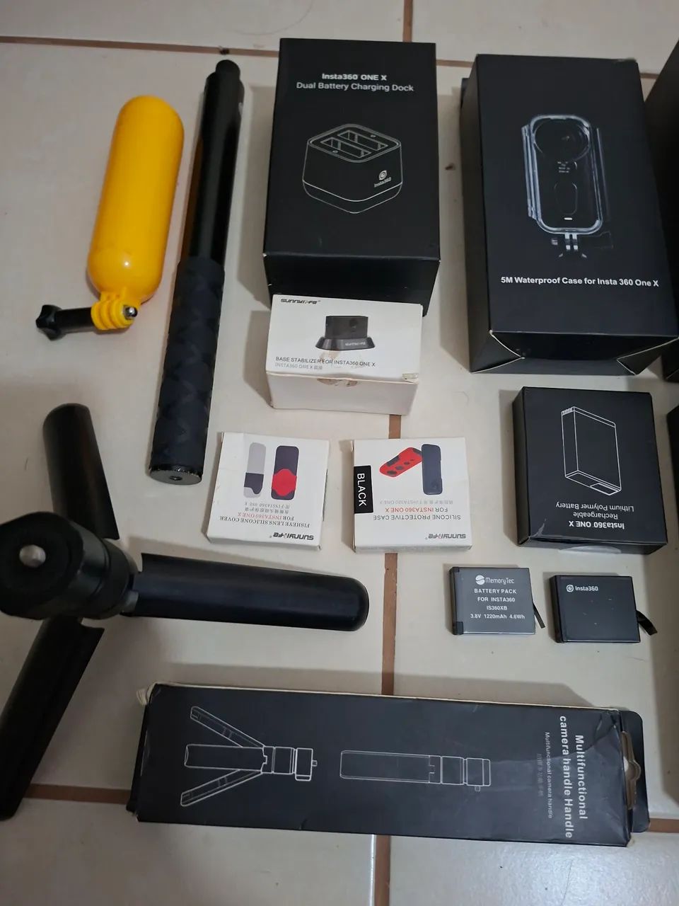 Completo kit Câmera 360 InstaOneX VR - Foto 3