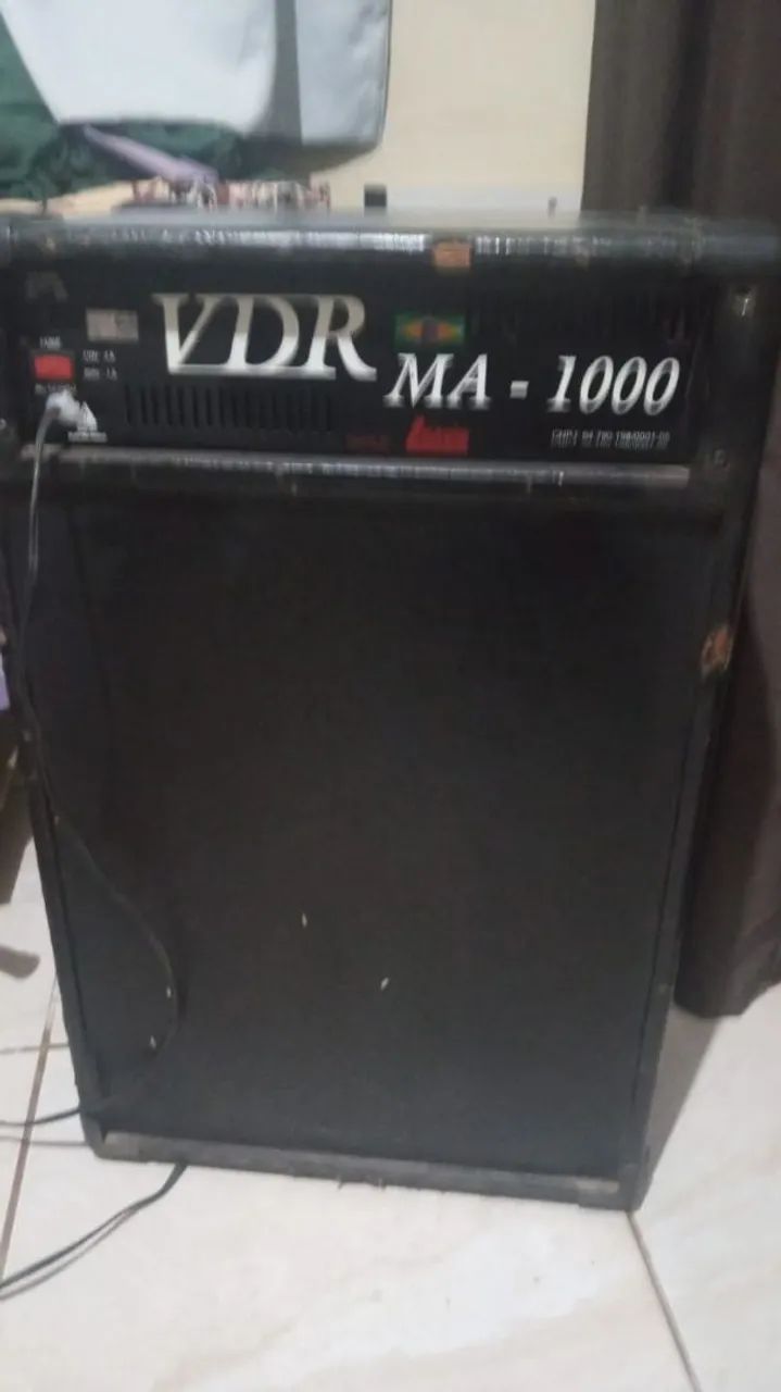 Vendo uma caixa de som amplificada multiuso 15 polegadas leia o anúncio antes. - Foto 5