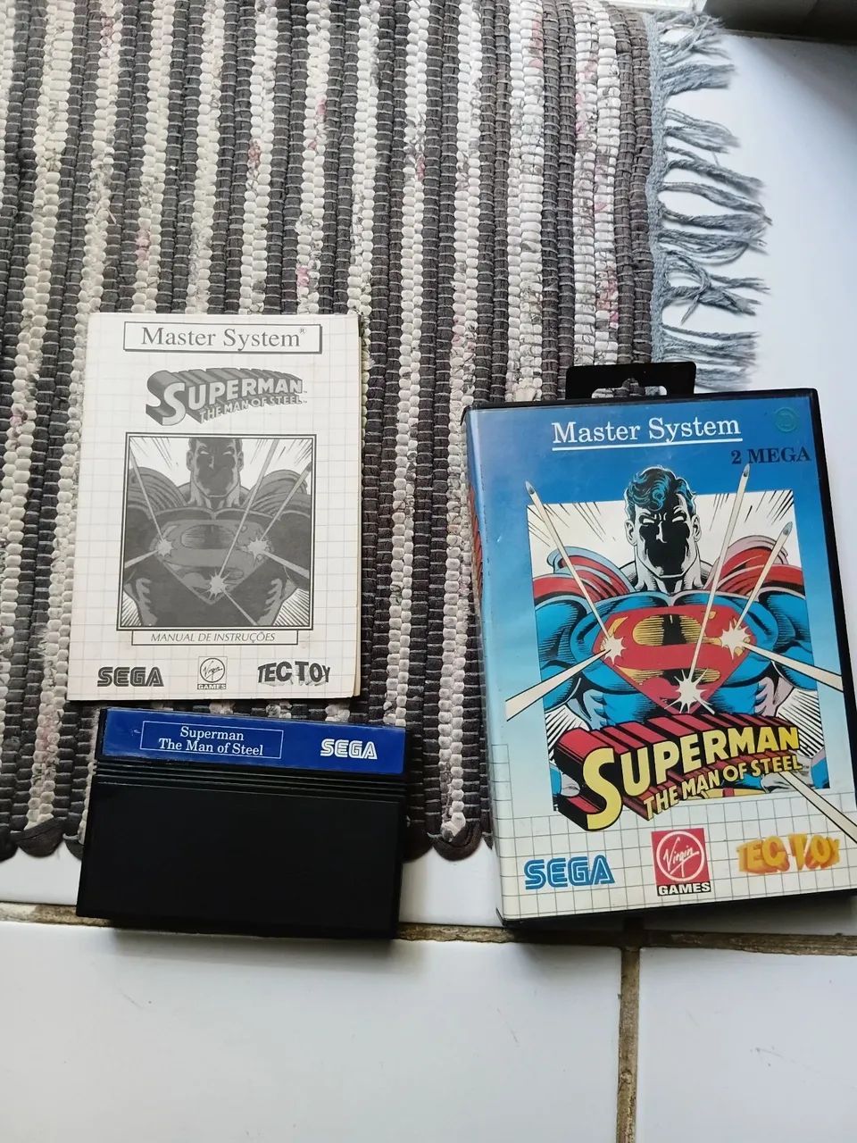 Jogo Master System Super Man