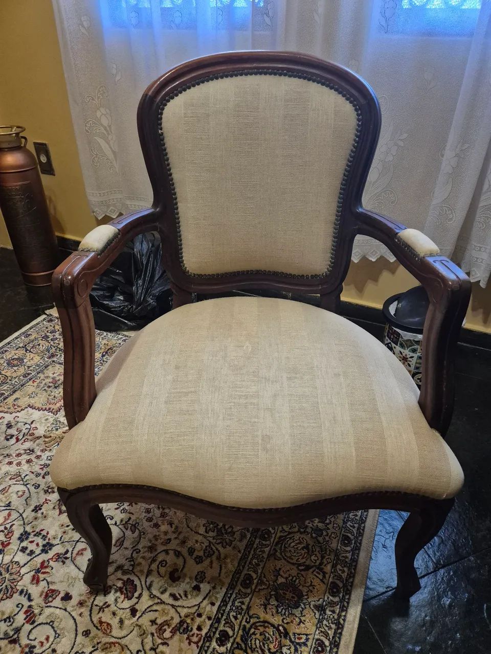 Mesa e poltrona Luiz XV - Foto 2