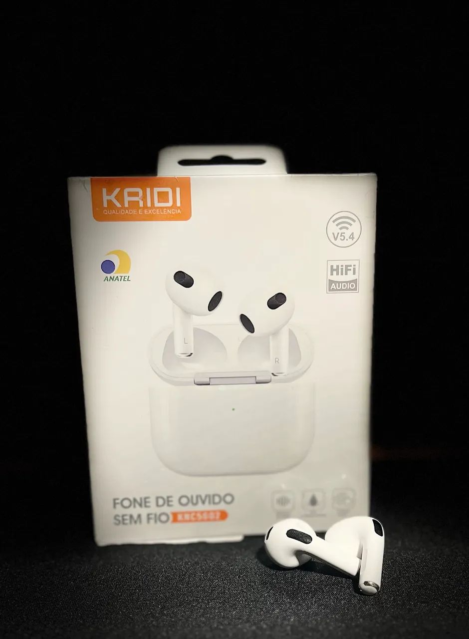 Fone Bluetooth 5.4 Kaidi KNG5602 Novo - Qualidade Excelente - Foto 5