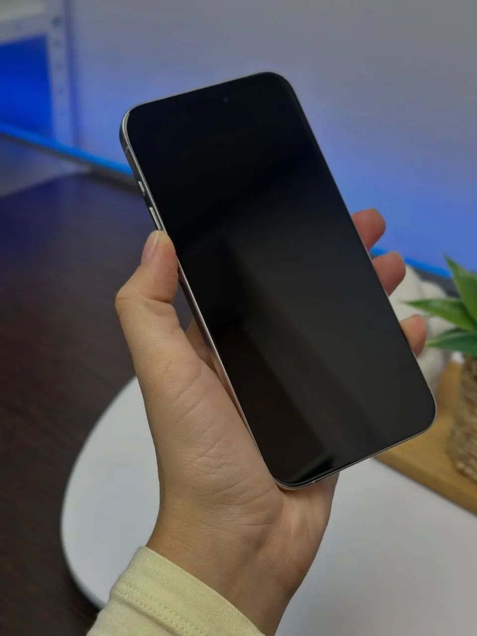 Iphone 15 pro max 256gb bateria 100% nada trocado - Foto 2