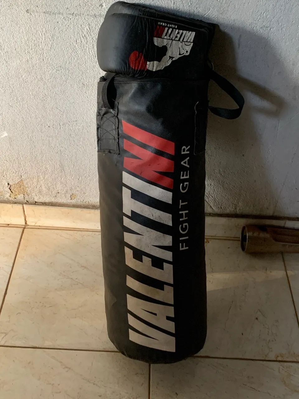 saco de pancada cheio 