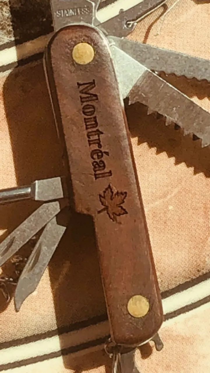 Canivete Montréal multiuso novo original 