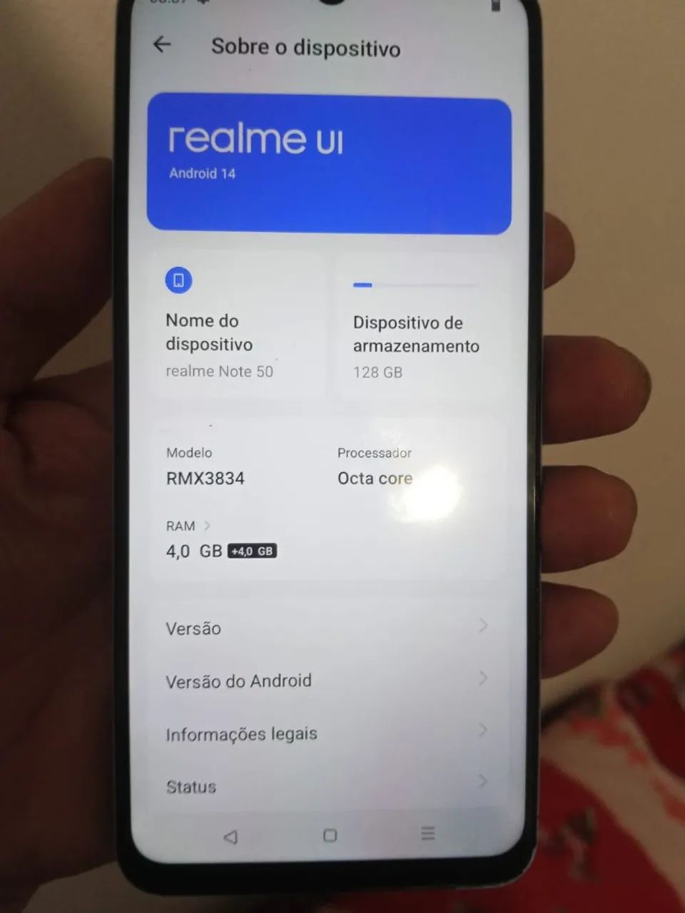Celular Realme Note 50 128GB - ENTREGO - Foto 4