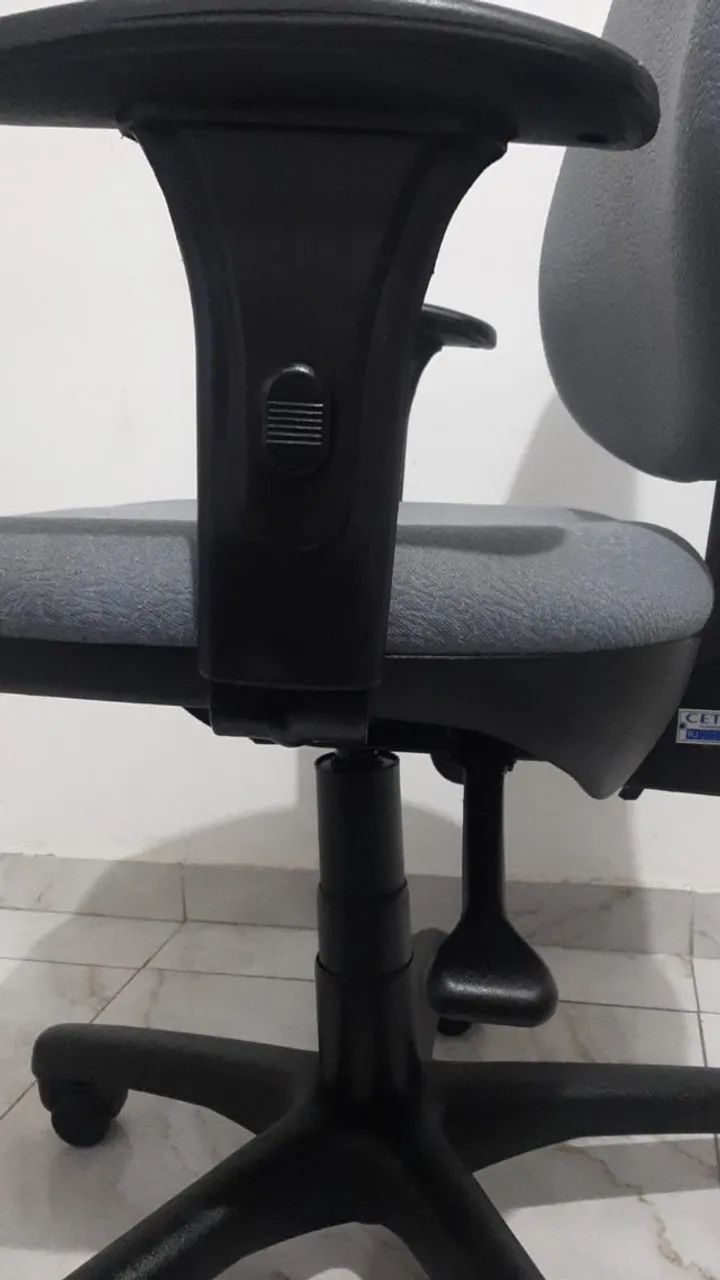 Cadeira Completa de Escritório Plus Dark Nr17 - Foto 5