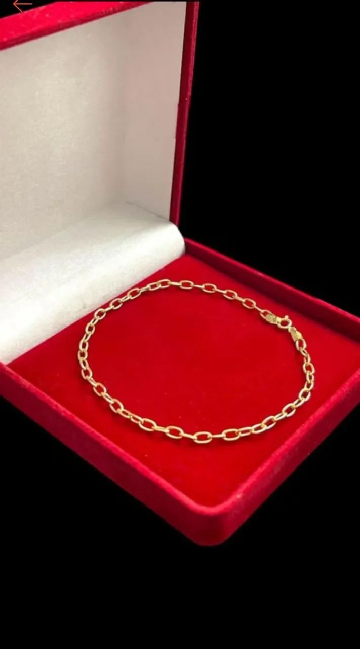 Pulseira de Ouro 18k - 3.2 gramas - Foto 2