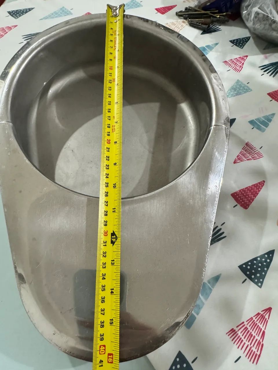 Comadre inox usada em bom estado