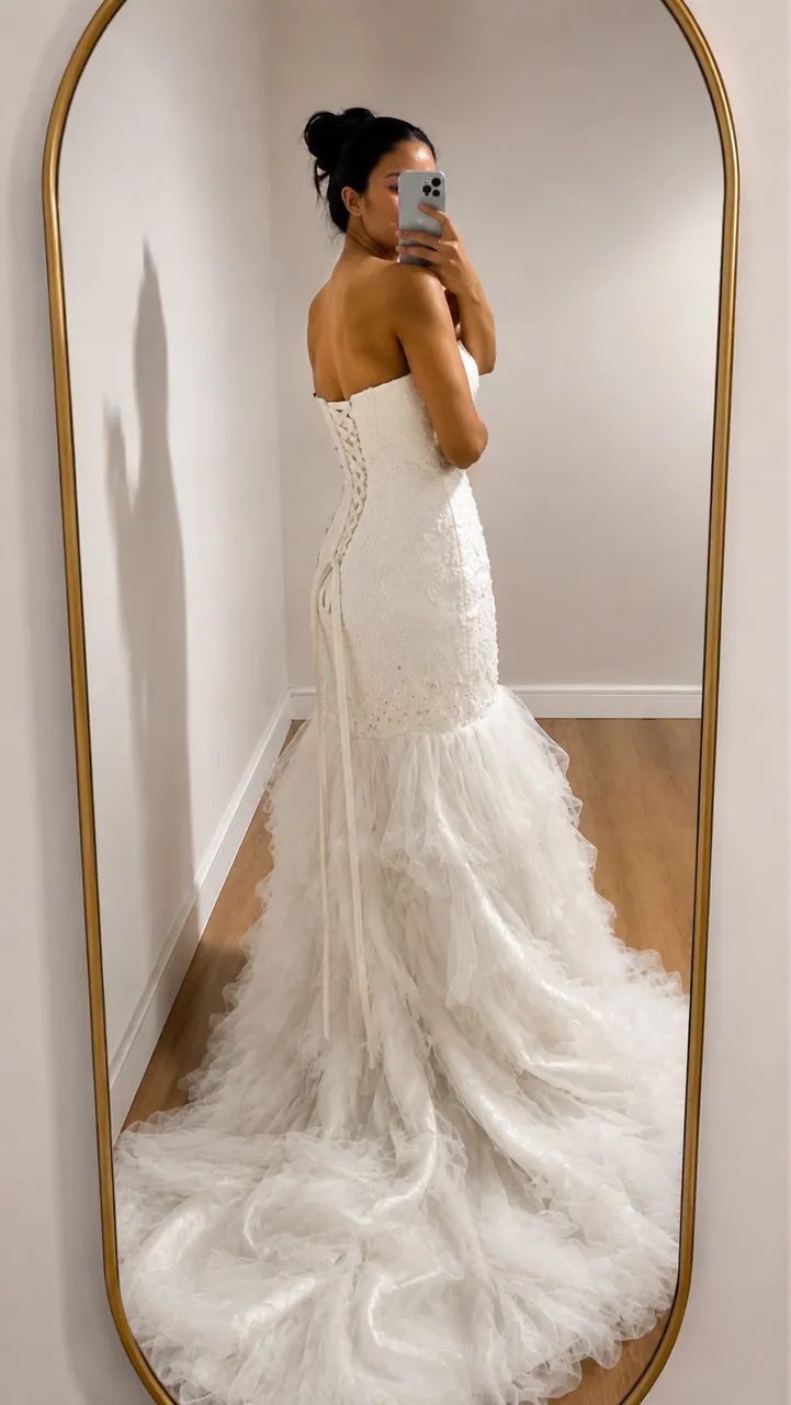 Vestido de noiva sereia 