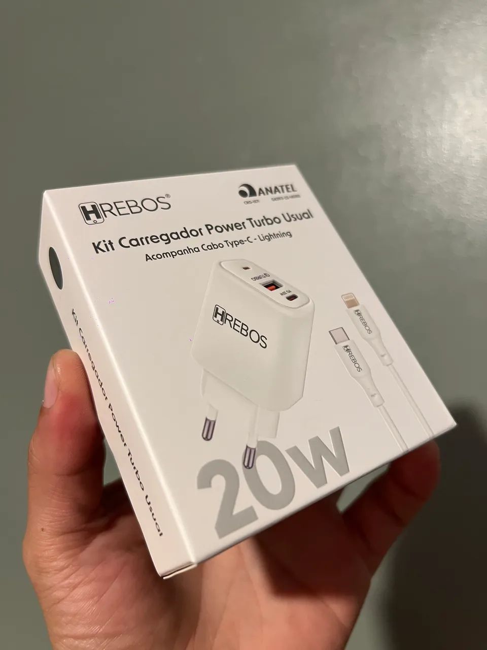 Kit carregador iPhone turbo  - Foto 3