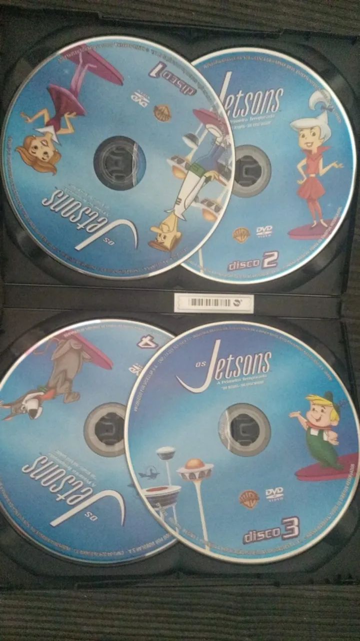 DVD OS JETSONS 1ª TEMPORADA COMPLETA - DVD, Blu-Ray e Vídeo