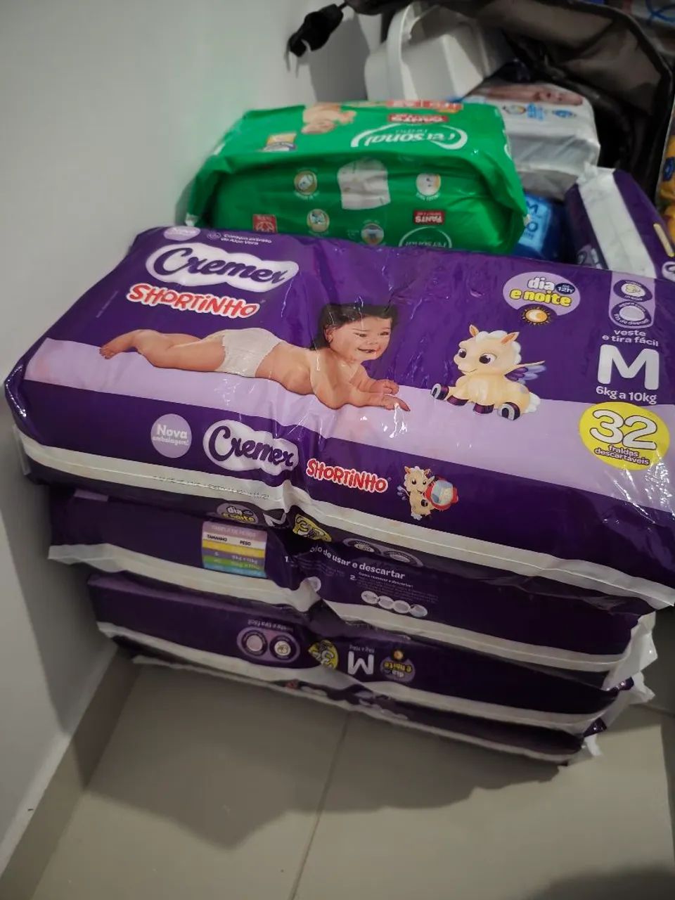 Fraldas diversas