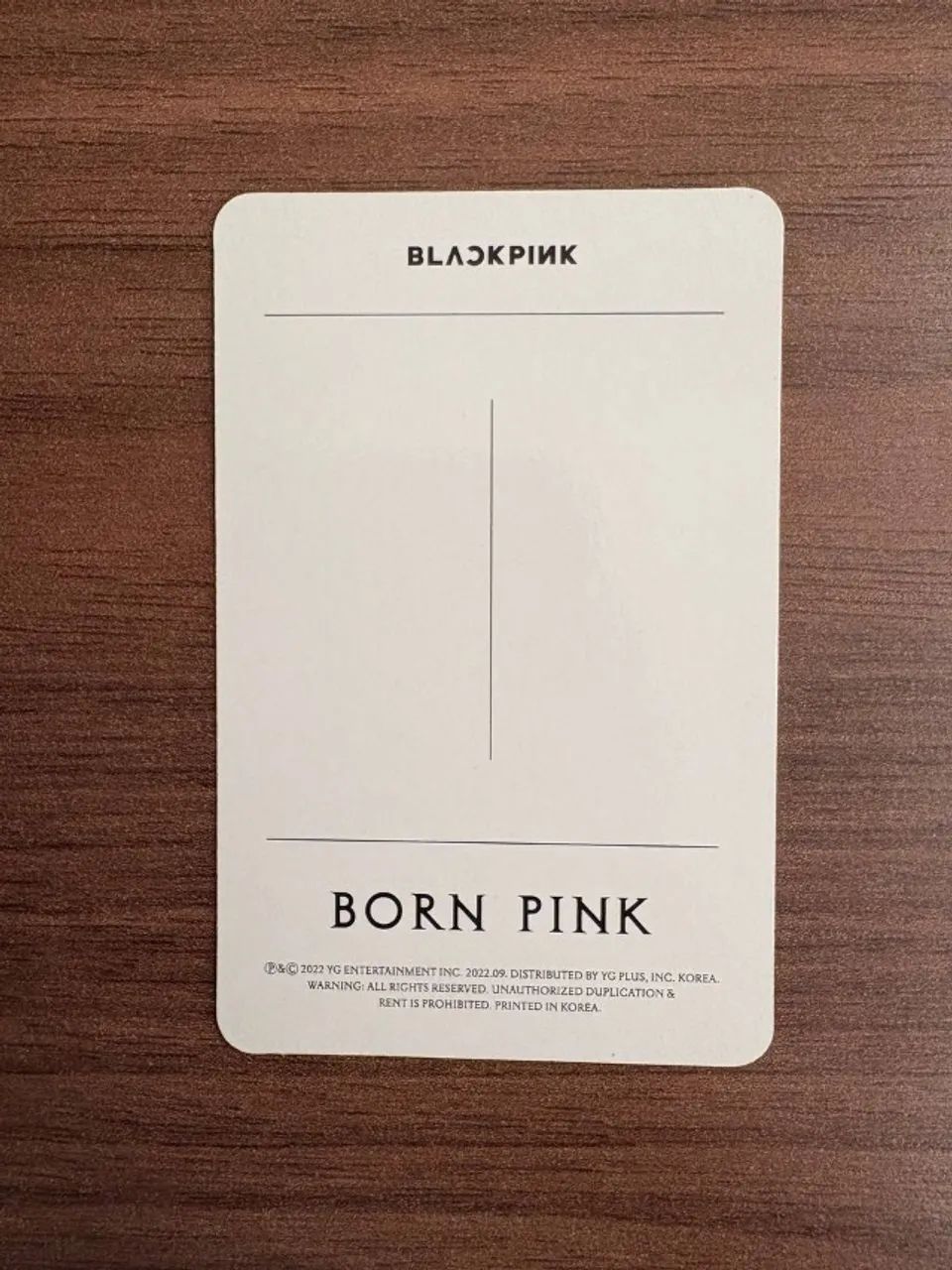 Blackpink - Photocard Rose Born Pink  - Foto 2
