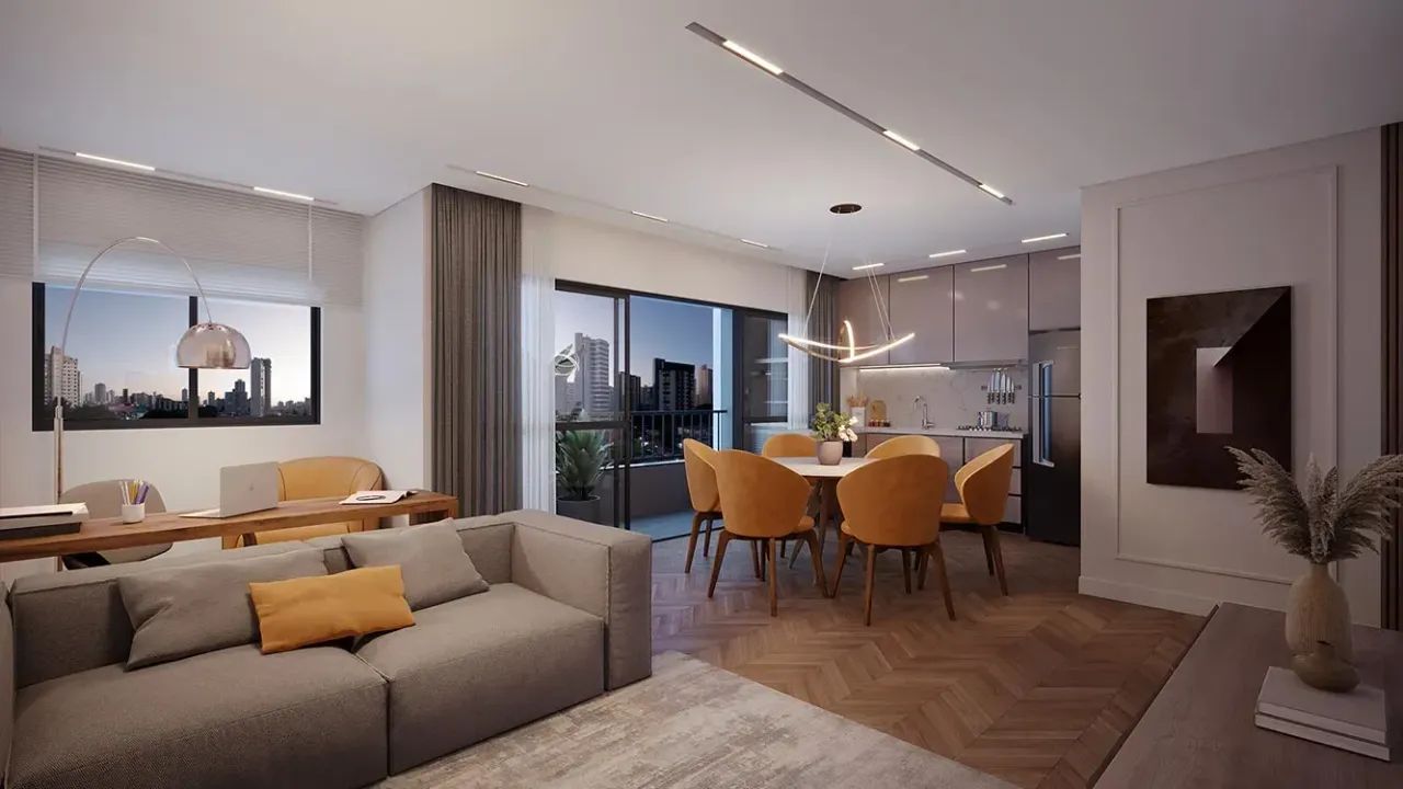 Apartamento 3 quartos sendo 1 suíte, ao lado da Praça do Sol, com Varanda com bancada e po - Foto 2