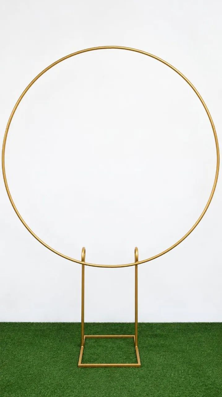 Arco dourado 1,50 m para pegue e monte 