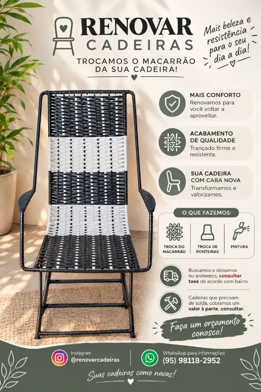 Reforma de cadeiras! - Foto 2