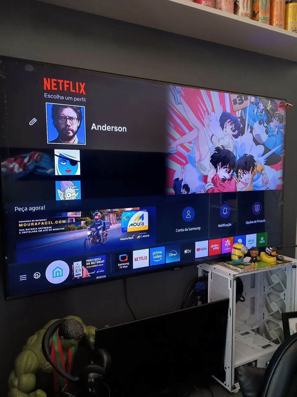 Tv Samsung 50 polegadas C/ Xbox integrado ( já está no valor mínimo) - Foto 5