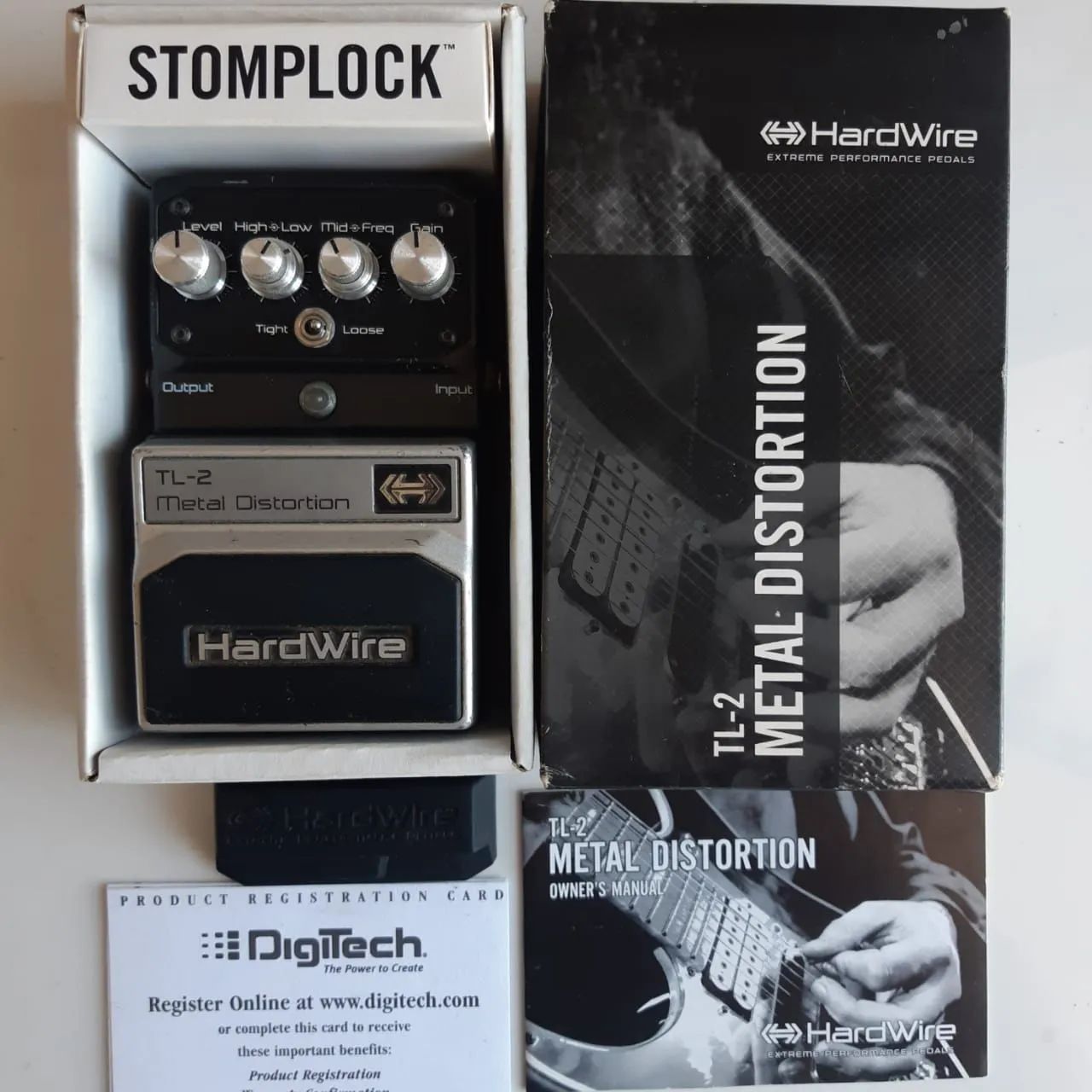 ギター HardWire TL-2 l Distortion Pedal Digitech Hardwire TL-2 Metal Distortion Made in USA com