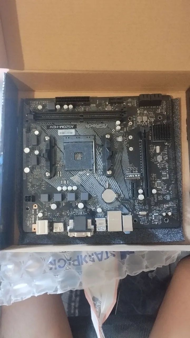 Placa mãe ASRock A520M-HDV