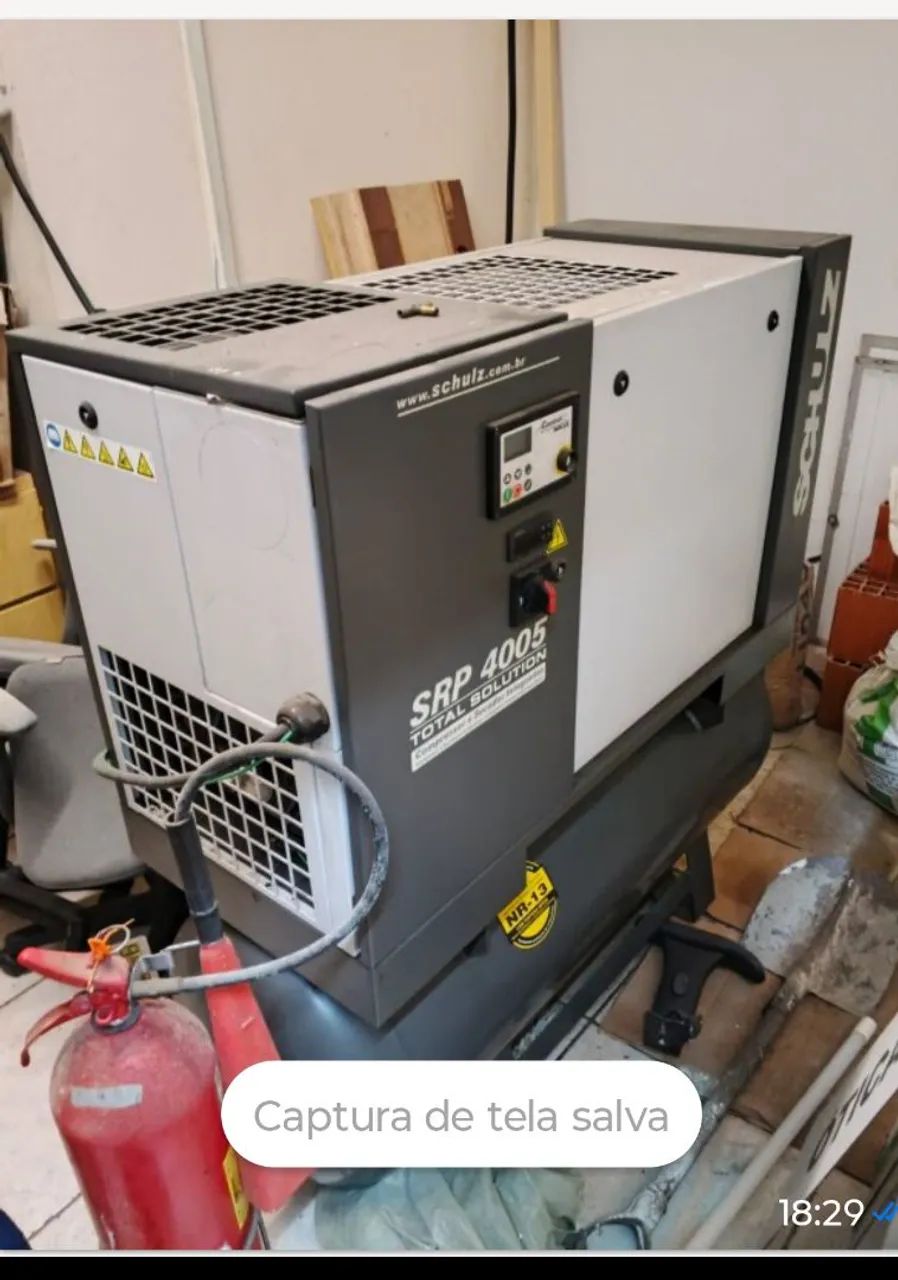 Compressor parafuso SRP 4005 schulz - Foto 3