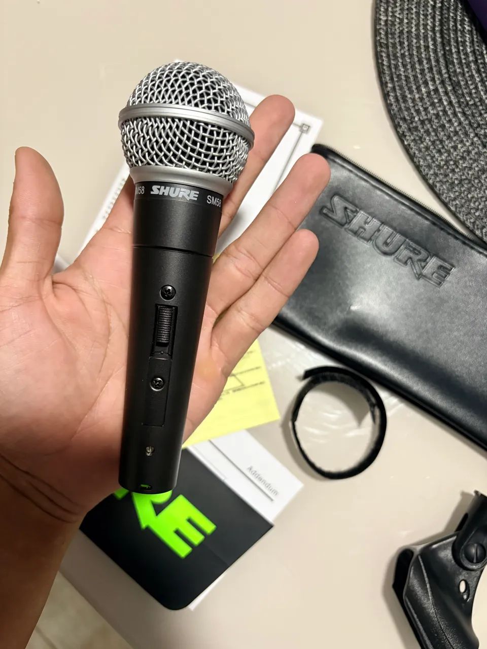 Microfone SHURE SM58 Novo  - Foto 2