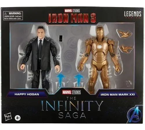 Marvel Legends Pack Happy e Mark XXI