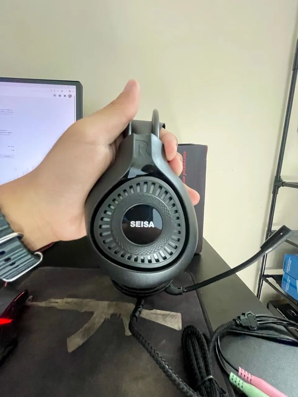 Headset SEISA RGB - Foto 2
