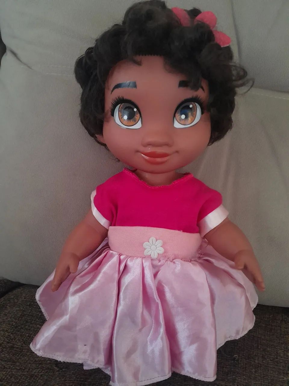 Moana bebê  da disney linda 
