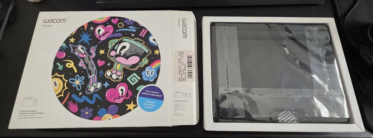 Wacom Intuos Small (Com Fio) - Pouquíssimo Uso + 5 Ponteiras Extras