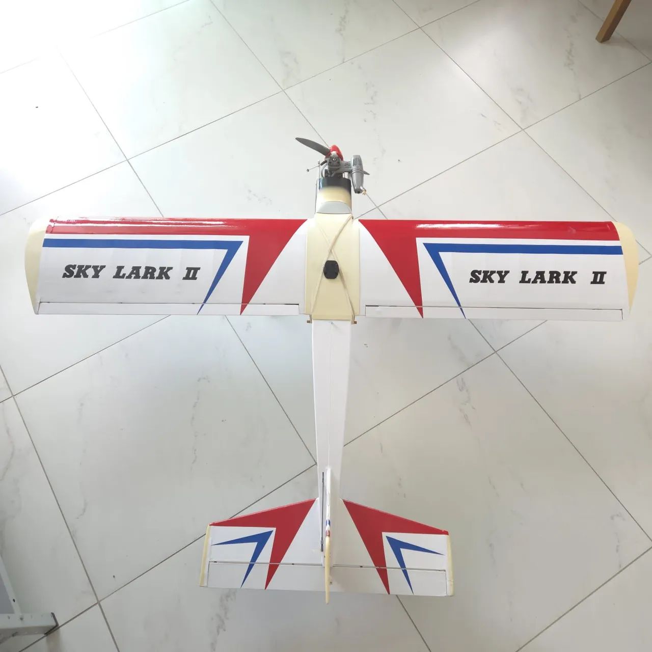 Aeromodelo Sky Lark II em madeira balsa pronto pra voar ?  - Foto 3