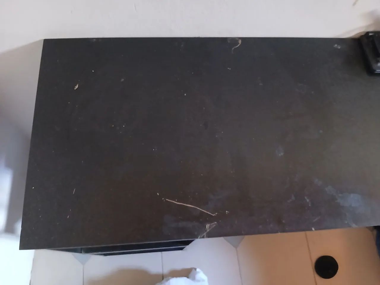 Escrivania preta mesa de computador  - Foto 2
