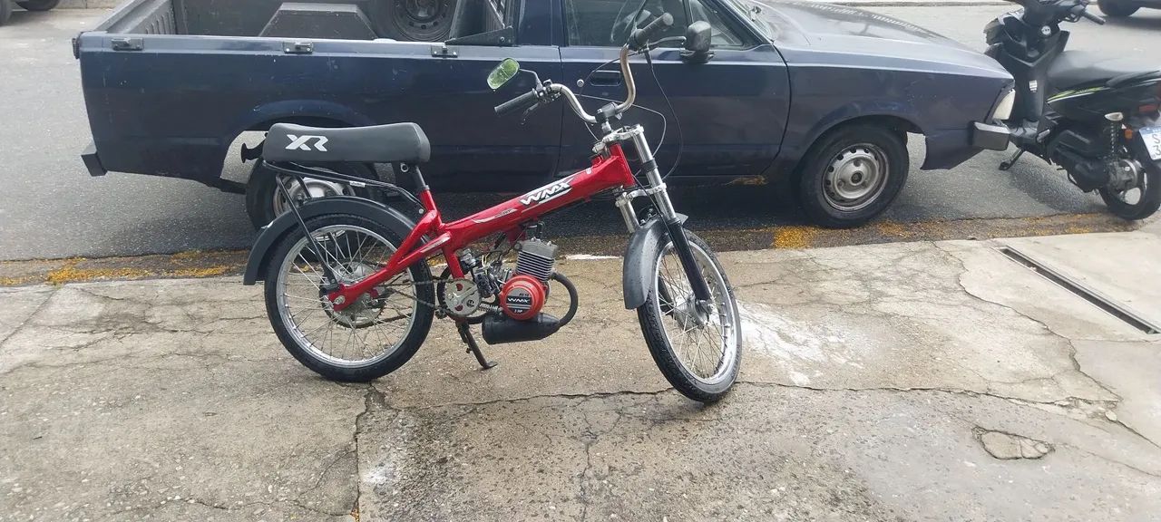 Bicicleta motorizada.