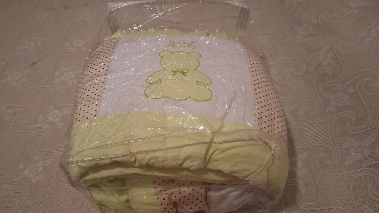 Kit berço completo ursinho