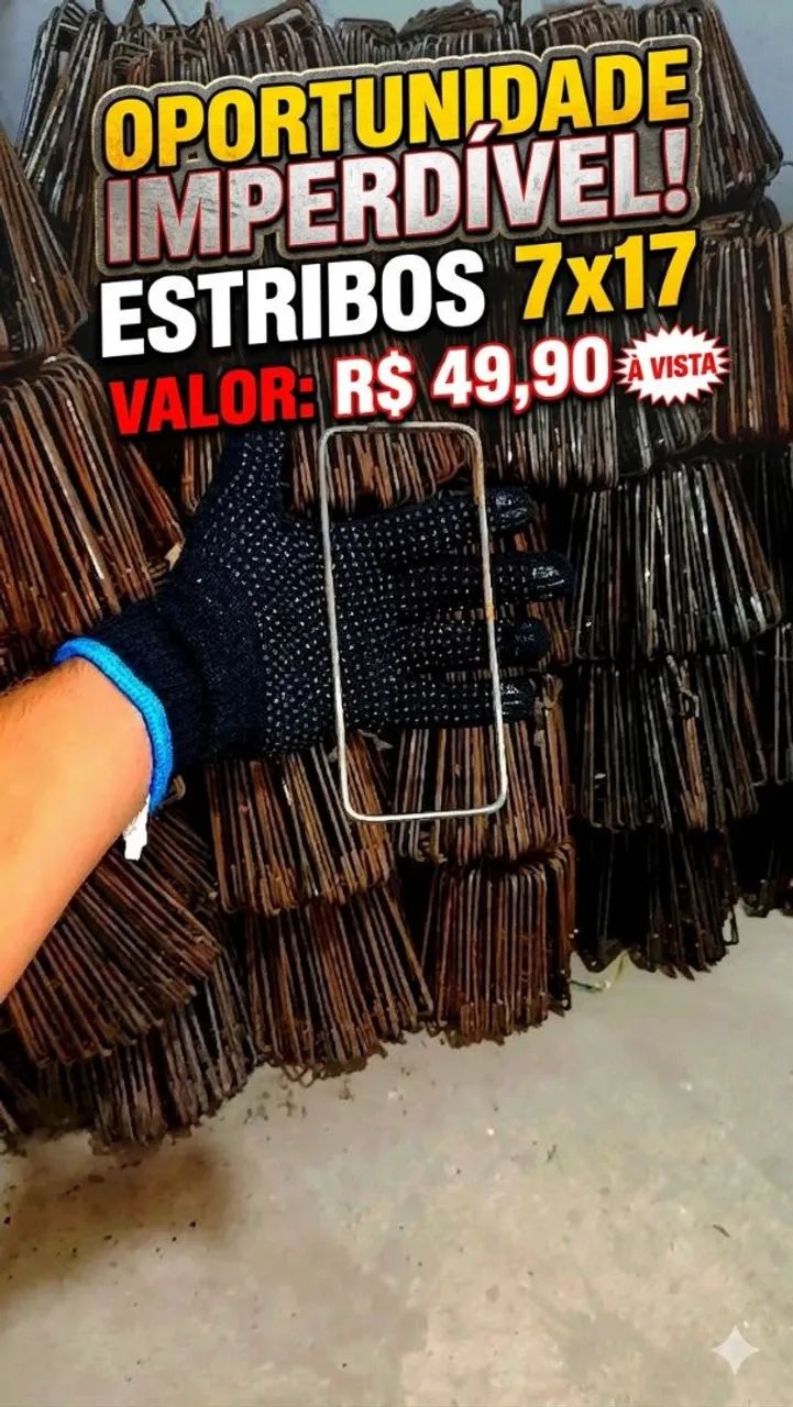Estribos na promoção 