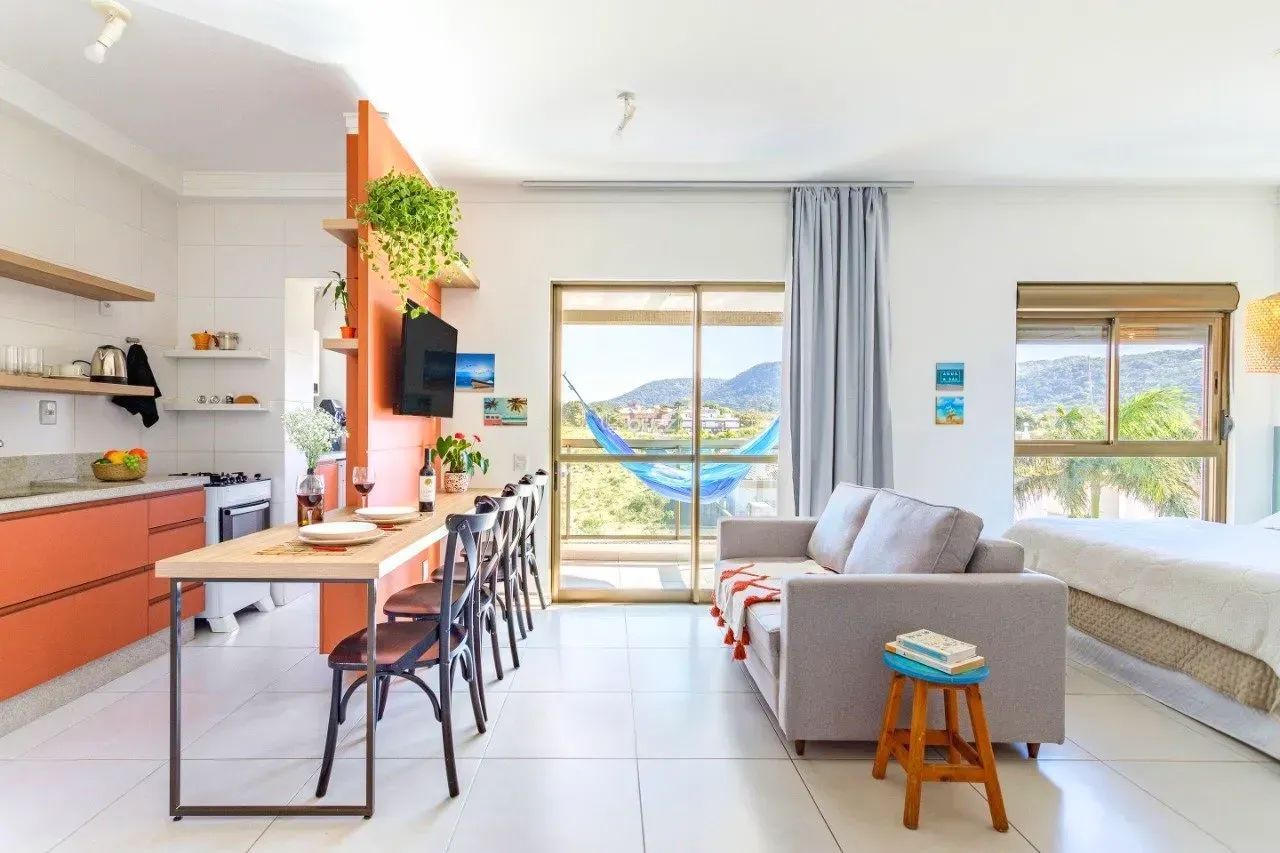 Apartamento com 45m2 mobiliado e pronto para morar com 1 quarto em Campeche - Florianópoli - Foto 2