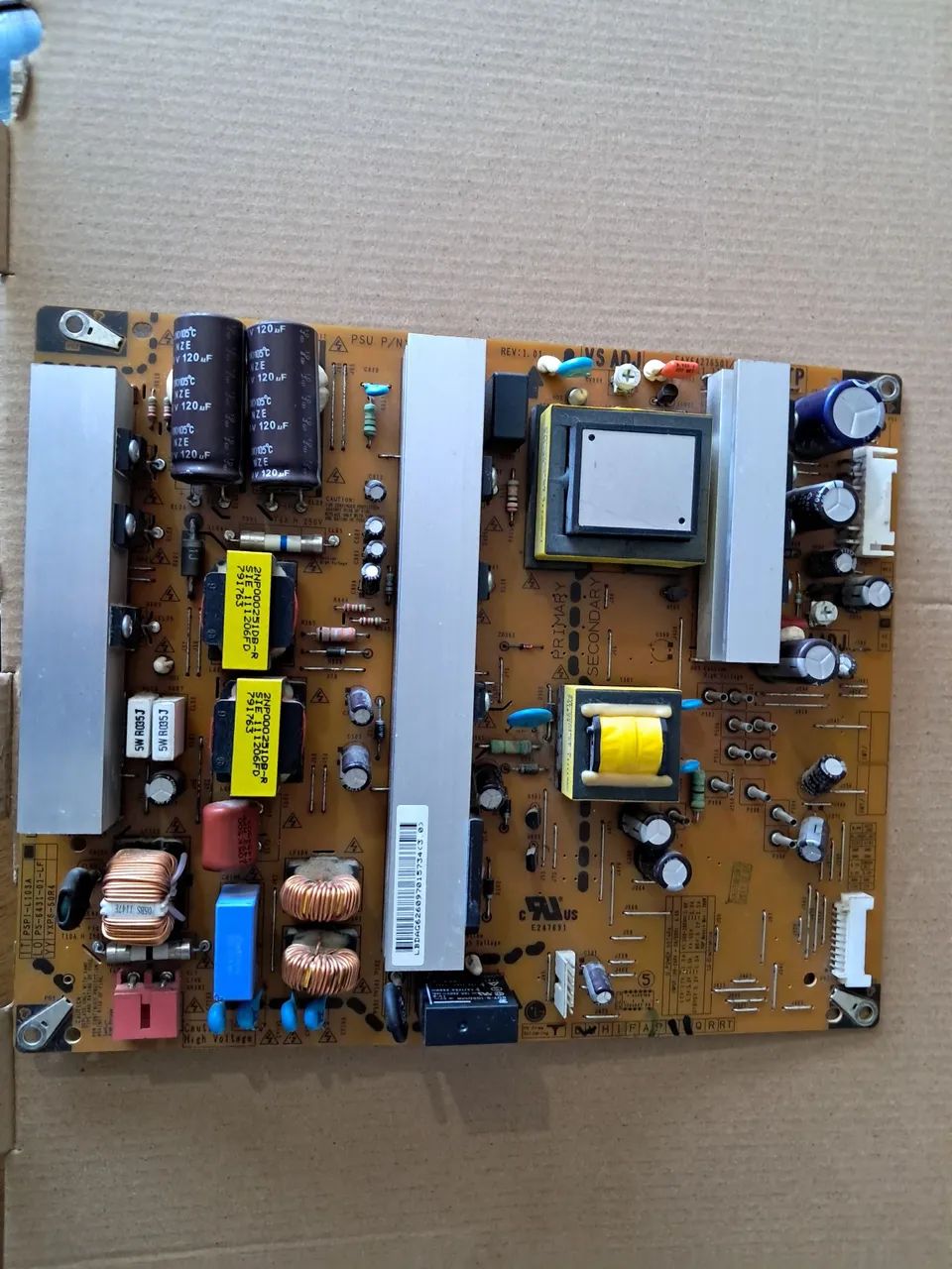 Placa  da fonte tv LG 50PA4500  - Foto 6