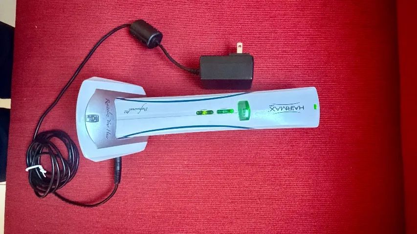 Hairmax Lasercomb professional 12 laser cabelo excelente estado - Foto 5