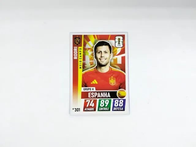 Figurinha World Cup 2026: Rodri Espanha