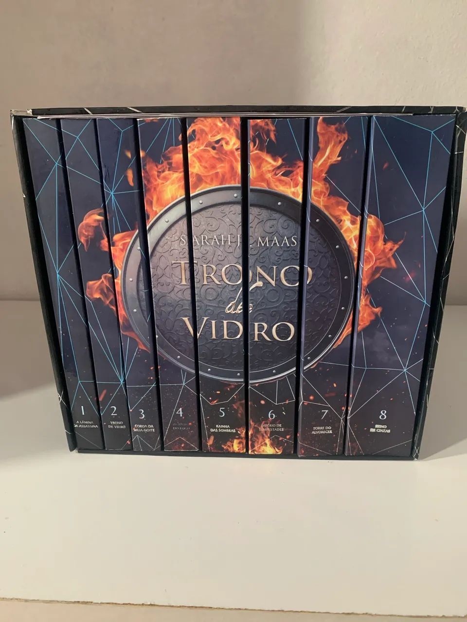 Box da saga Trono de Vidro