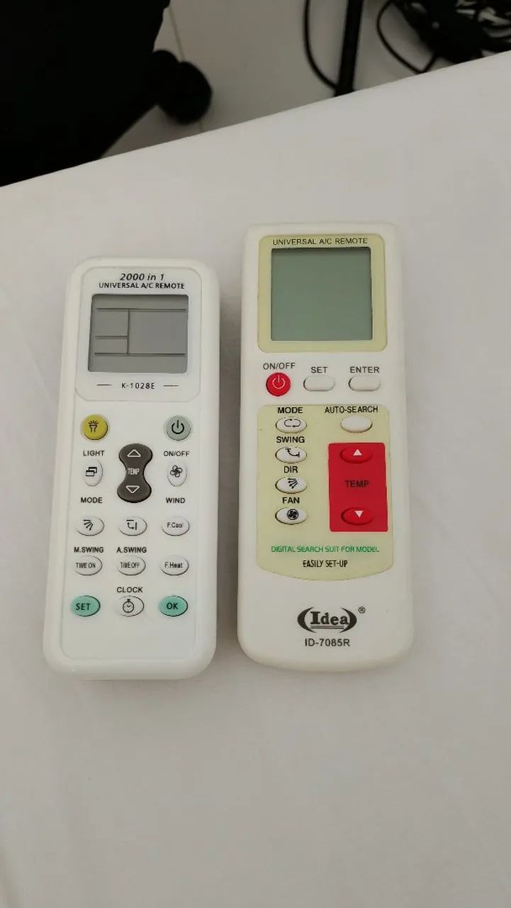 Controles Universal de Ar Condicionado 